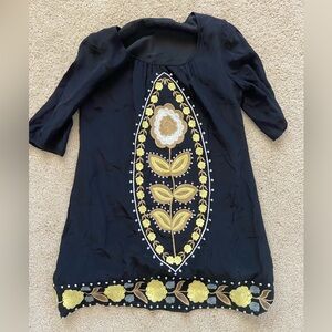 Vintage embroidered dress